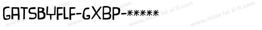 Gatsbyflf-gxBp字体转换