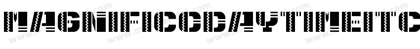 MagnificoDaytimeITCStd字体转换