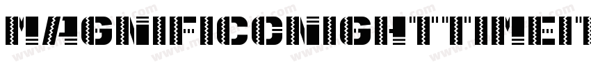 MagnificoNighttimeITCStd字体转换