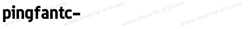 pingfantc字体转换