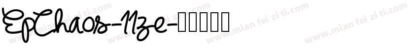 EpChaos-11ze字体转换