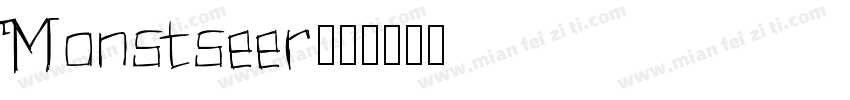 Monstseer字体转换
