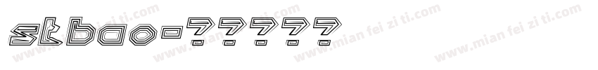 stbao字体转换