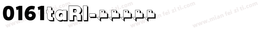 0161taRl字体转换