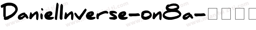 DanielInverse-on8a字体转换