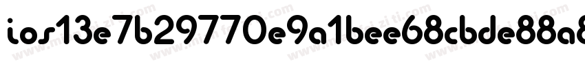 ios13e7b29770e9a1bee68cbde88a8a字体转换
