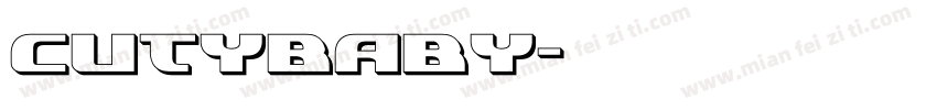 CUTYBABY字体转换