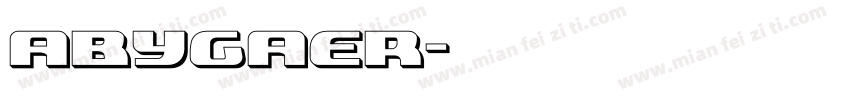 abygaer字体转换