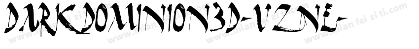 DarkDominion3D-vznE字体转换