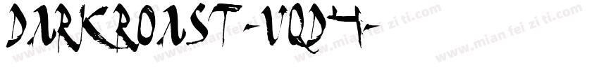 DarkRoast-vqD4字体转换