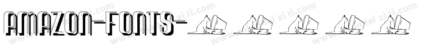 amazon-fonts字体转换