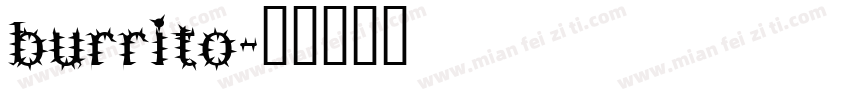burrito字体转换