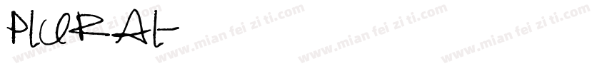Plural字体转换