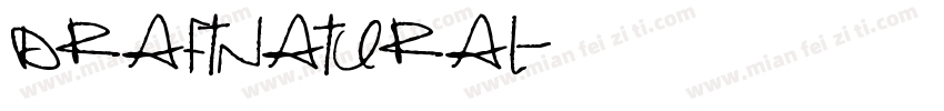 draftnatural字体转换