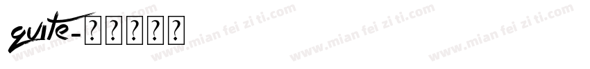 Quite字体转换