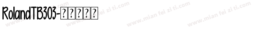 RolandTB303字体转换