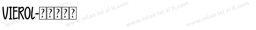 VIEROL字体转换