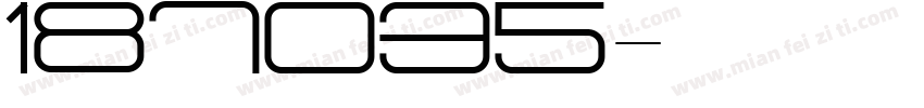 187035字体转换