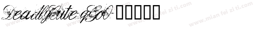 DeadlyCute-qGo0字体转换