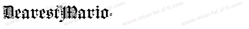 DearestMario字体转换