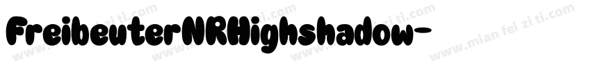 FreibeuterNRHighshadow字体转换