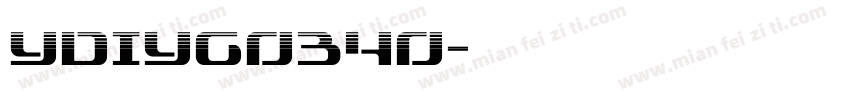YDIYG0340字体转换