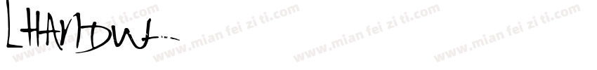 LHANDW字体转换
