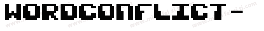 wordconflict字体转换