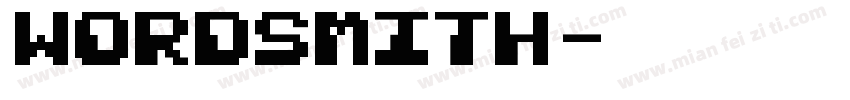 wordsmith字体转换