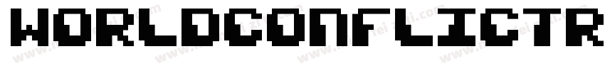 worldconflictregular-p字体转换