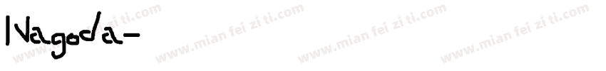 Nagoda字体转换