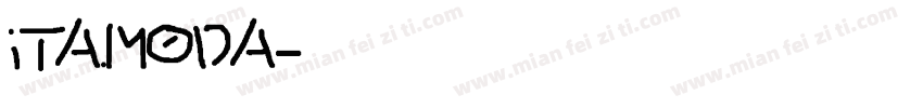 iTA.MODA字体转换