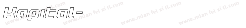 Kapital字体转换