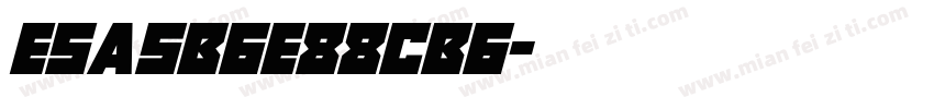 E5A5B6E88CB6字体转换
