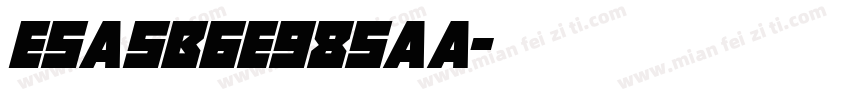 E5A5B6E985AA字体转换