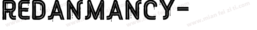 redanmancy字体转换