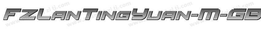 FZLanTingYuan-M-GBK字体转换