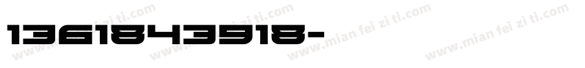 1361843918字体转换