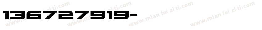 136727919字体转换