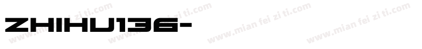 zhihu136字体转换