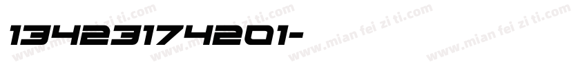 13423174201字体转换