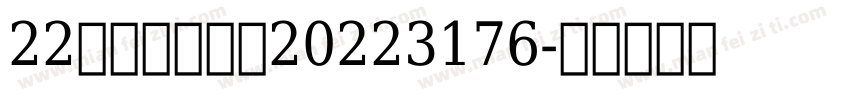 22化工一班张晴20223176字体转换