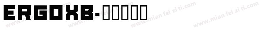 ERGOXB字体转换