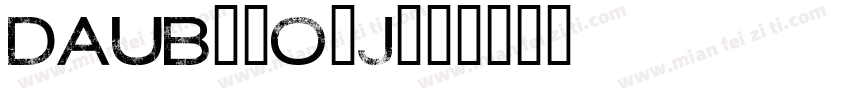 Daub-9o3j字体转换