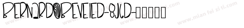 Bernardobeveled-8j6D字体转换
