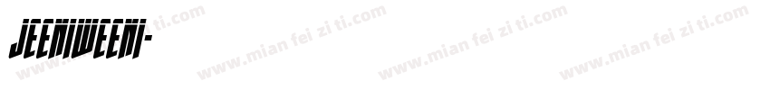 JeeniWeeni字体转换