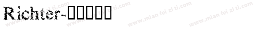 Richter字体转换