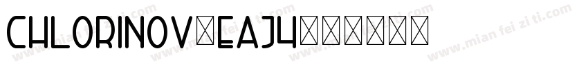 Chlorinov-EaJ4字体转换