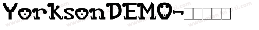 YorksonDEMO字体转换