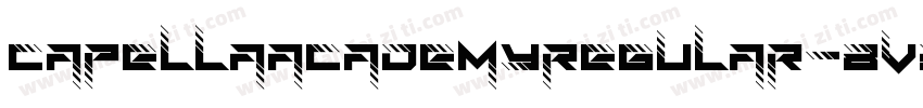 CapellaAcademyRegular-8v3A字体转换